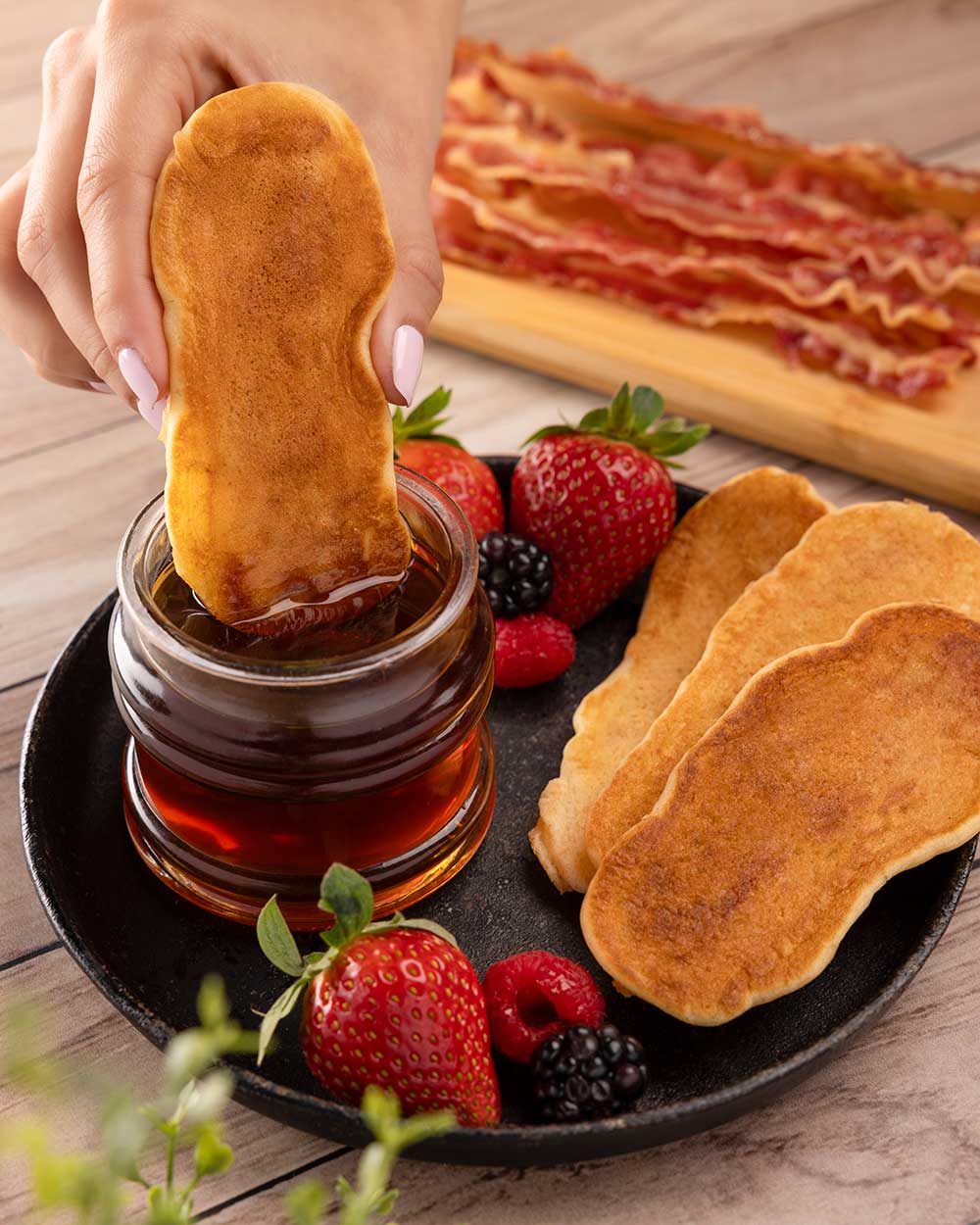 Bacon dippers Harina Gold Medal